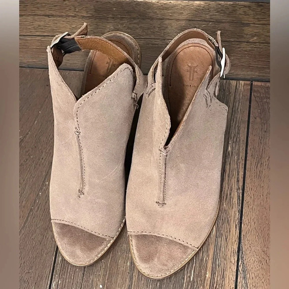 Frye Courtney Slingback Mules Womens size 8 Made in Mexico - Picture 10 of 11